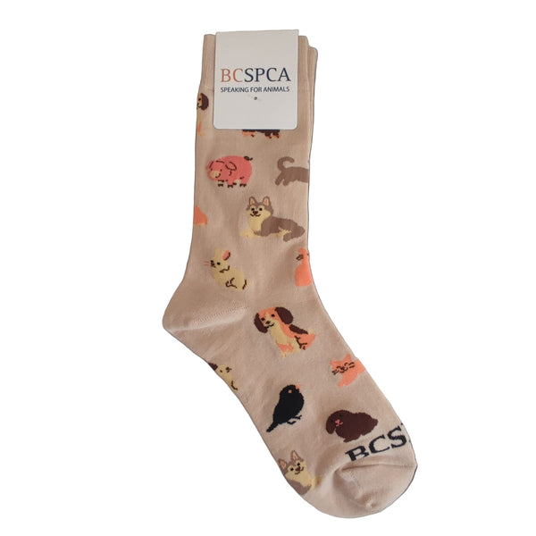 BC SPCA Socks