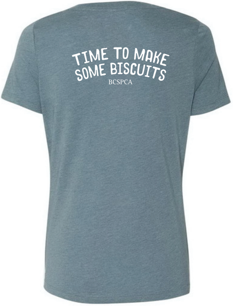 Biscuit Time - V-Neck T-Shirt