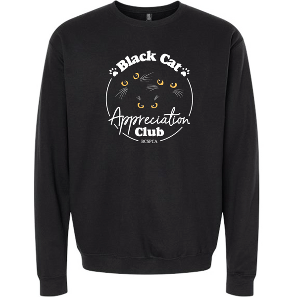 Black Cat Appreciation Club - Unisex Sweatshirt
