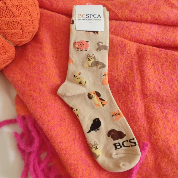 BC SPCA Socks