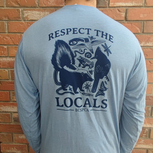 Respect the Locals -  Unisex Long Sleeve Shirt