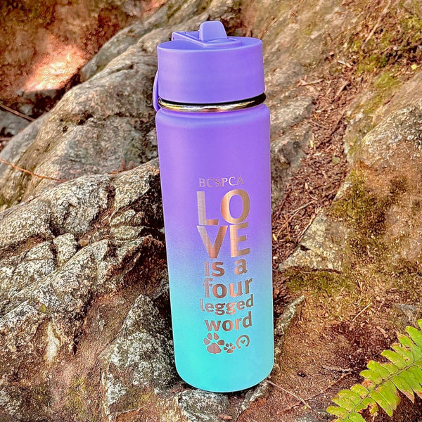Love is a Four Legged Word - Insulated Water Bottle