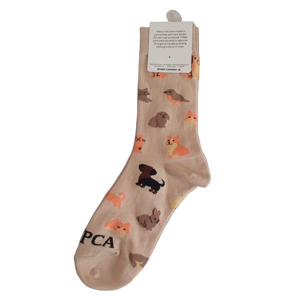 BC SPCA Socks
