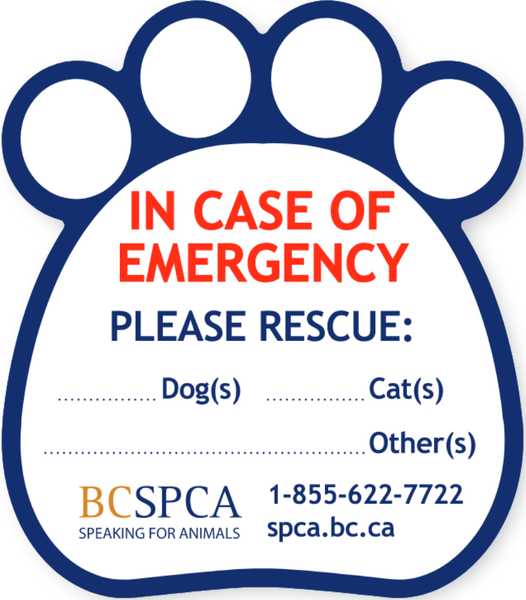Emergency Sticker