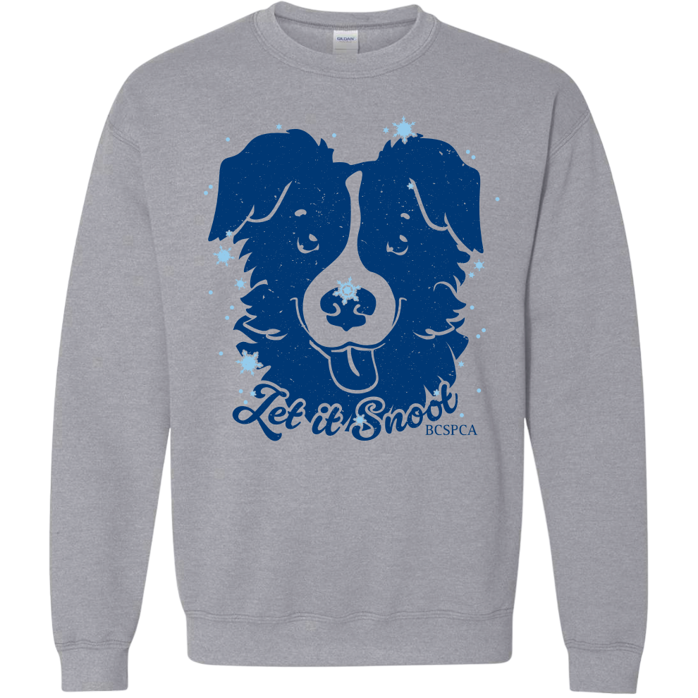 Let it Snoot Unisex Sweatshirt BC SPCA
