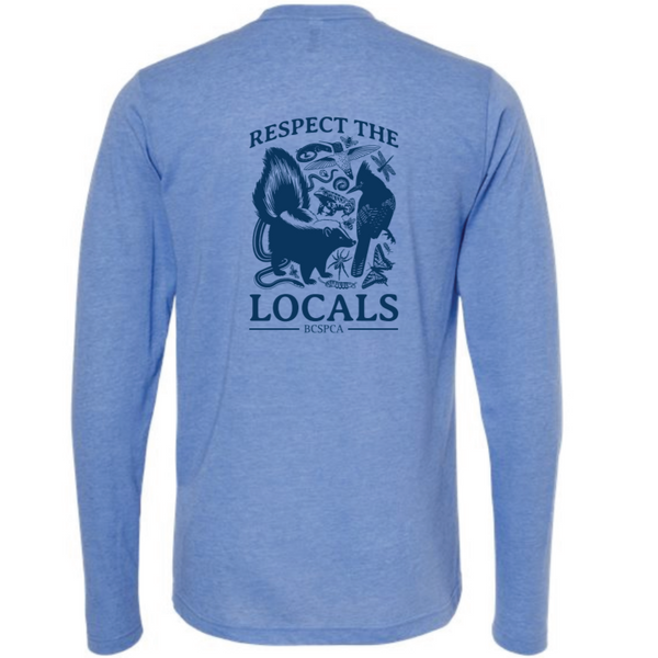 Respect the Locals -  Unisex Long Sleeve Shirt