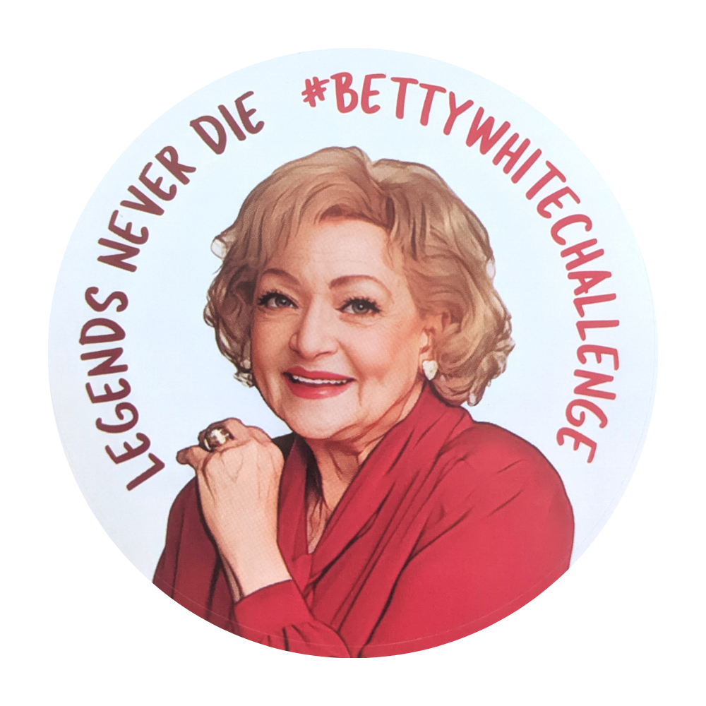 Betty Legends Never Die Sticker – Pigment