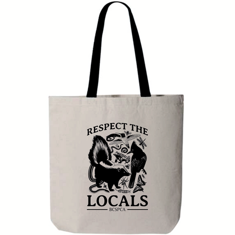 Respect the Locals - Tote Bag (Black)