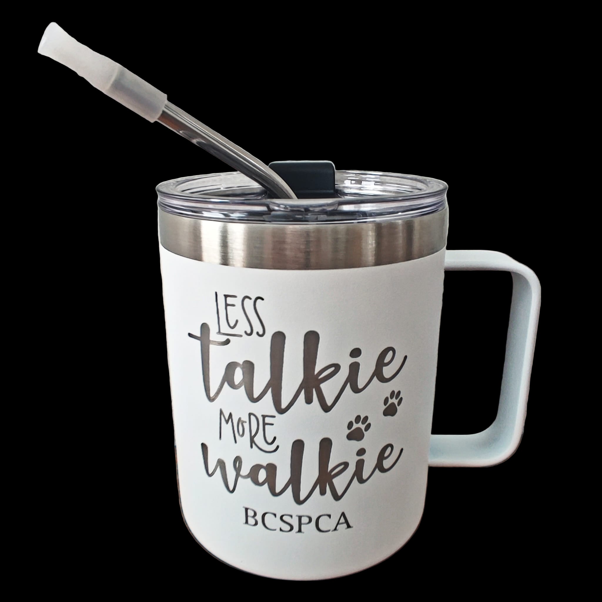Less Talkie More Walkie - Travel Mug