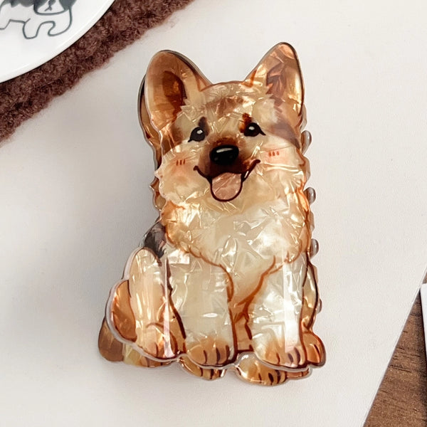 Hair Claw Clips - Dog