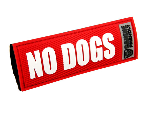 No Dogs - Leash Label