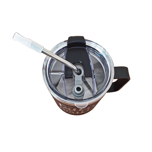 Less Talkie More Walkie - Travel Mug