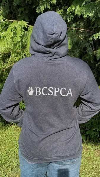 BCSPCA - Unisex Zip Up Hoodie