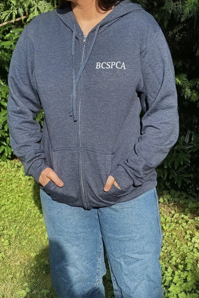 BCSPCA - Unisex Zip Up Hoodie