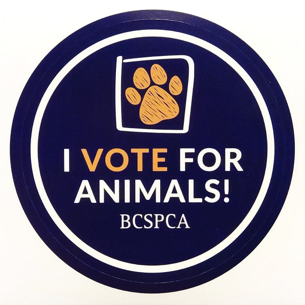 Vote for Animals Sticker