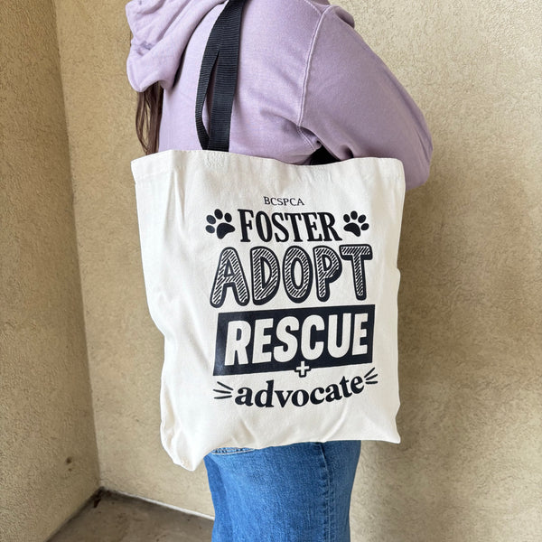 Foster Adopt Rescue Advocate - Tote Bag