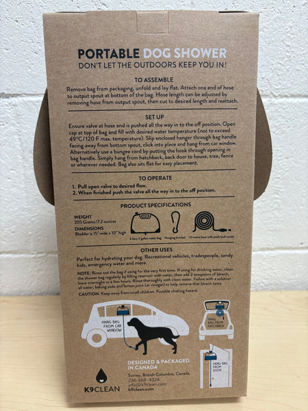 Portable Dog Shower