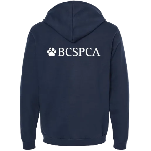 BCSPCA - Unisex Zip Up Hoodie