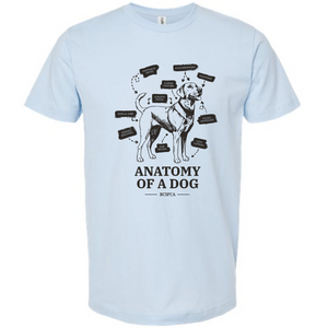 Anatomy of a Dog - T-Shirt