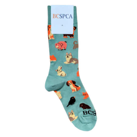 BC SPCA Socks
