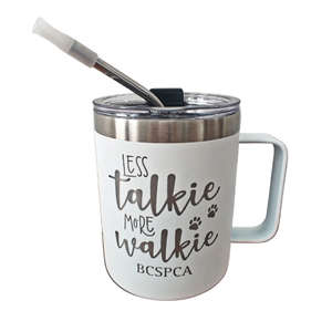 Less Talkie More Walkie - Travel Mug