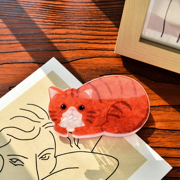 Hair Claw Clips - Cat