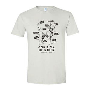 Anatomy of a Dog - Unisex T-Shirt