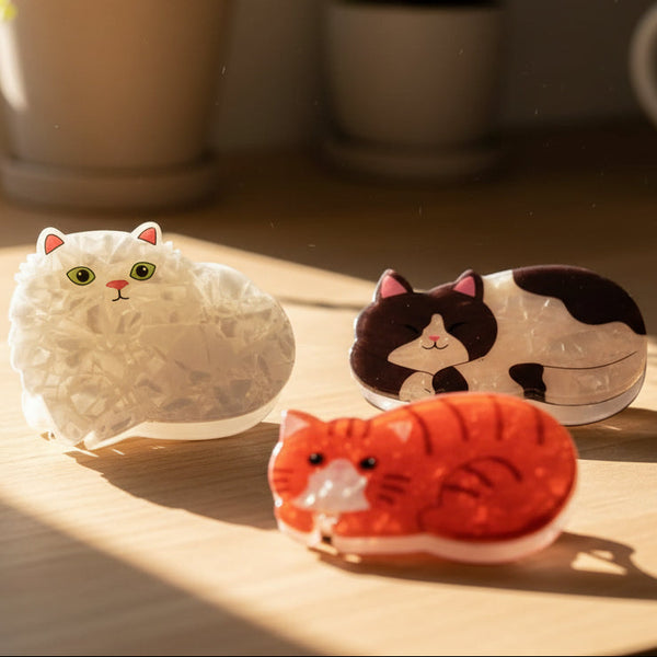 Hair Claw Clips - Cat
