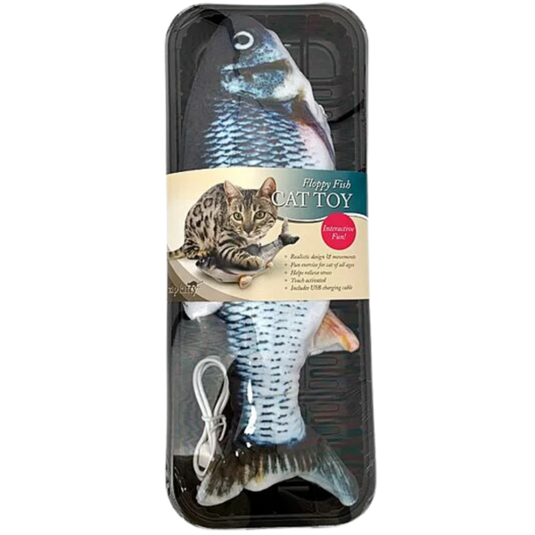 Royal Pet - Floppy Fish Interactive Cat Toy